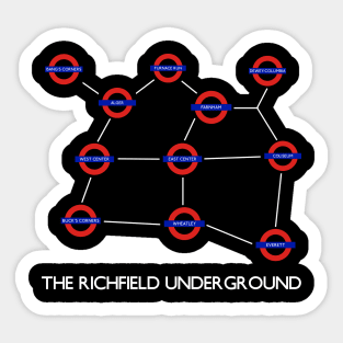 South Richfield Underground Sticker